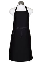 Fame Black Butcher Adjustable Apron (2 Pockets)
