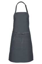 Fame Charcoal Butcher Adjustable Apron (2 Pockets)