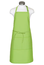 Fame Lime Butcher Adjustable Apron (2 Pockets)