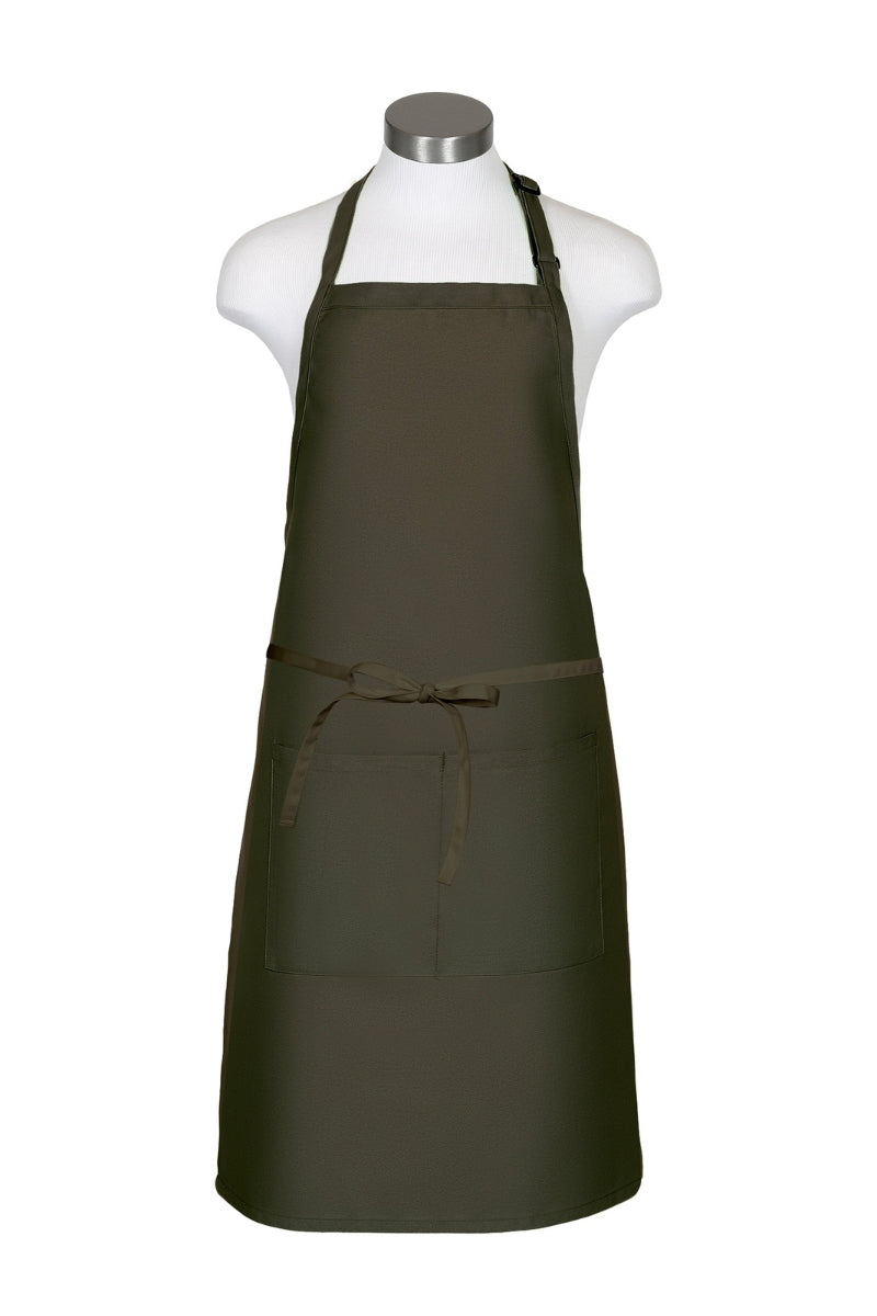 Olive Butcher Adjustable Apron (2 Pockets)