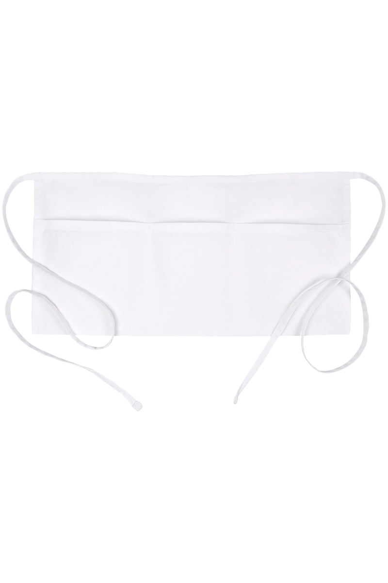 White Waist Apron (3 Pockets)