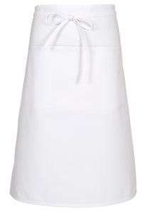 Mid-Length Bistro Apron (2 Pocket / Center Divide)