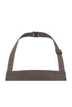 Artisan Collection by Reprime Dark Grey Recycled Youth Bib Apron (No Pockets)