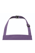 Artisan Collection by Reprime Purple Recycled Youth Bib Apron (No Pockets)