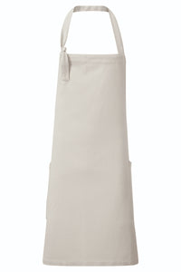 Natural Denim ‘Regenerate’ Sustainable Bib Apron (2 Pockets)