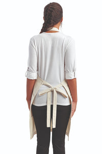 Natural Denim ‘Regenerate’ Sustainable Bib Apron (2 Pockets)