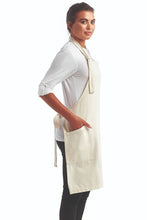 Natural Denim ‘Regenerate’ Sustainable Bib Apron (2 Pockets)