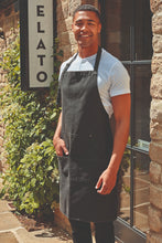 Indigo Denim Bib Adjustable Apron (4 Pocket Pouch)