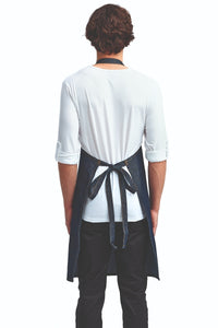 Indigo Denim Bib Adjustable Apron (4 Pocket Pouch)