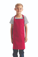 Artisan Collection by Reprime Hot Pink Recycled Youth Bib Apron (No Pockets)