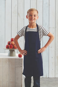 Recycled Youth Bib Apron (No Pockets)