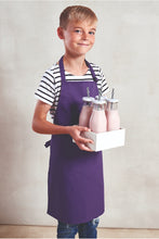 Artisan Collection by Reprime Natural Recycled Youth Bib Apron (No Pockets)