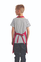 Artisan Collection by Reprime Hot Pink Recycled Youth Bib Apron (No Pockets)