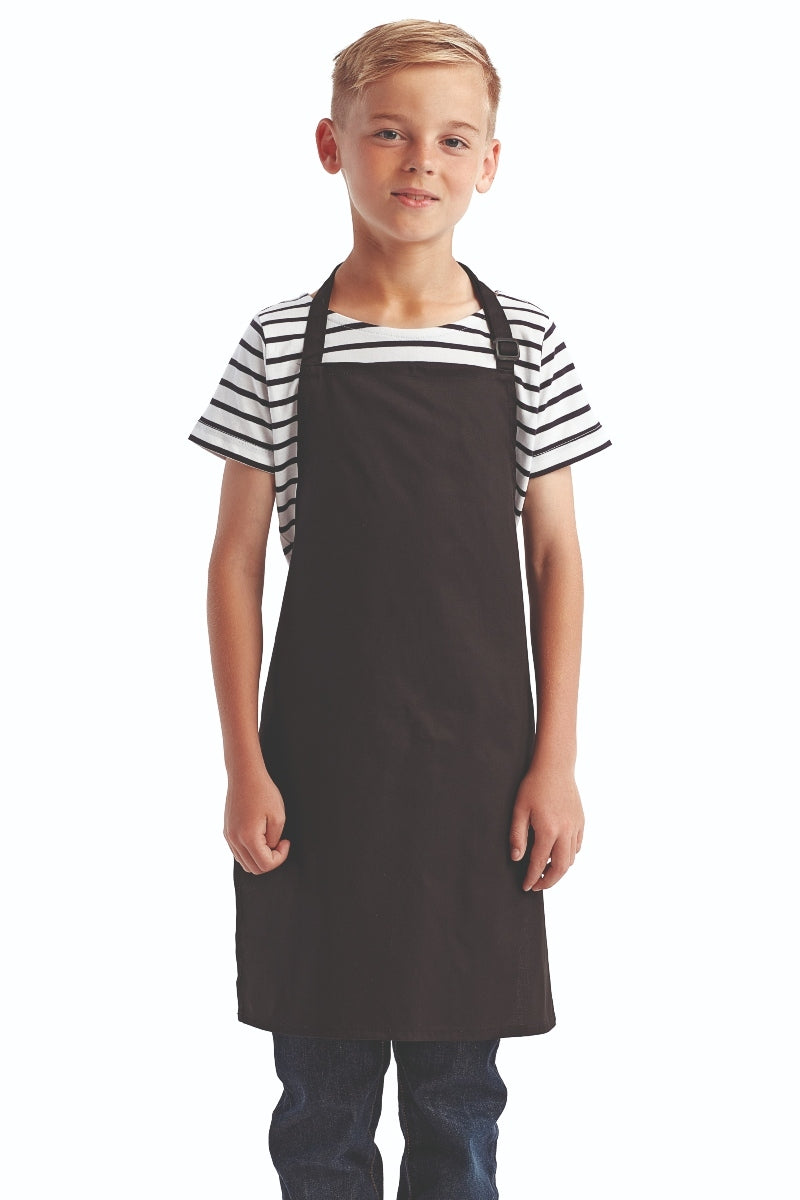 Recycled Youth Bib Apron (No Pockets)