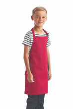 Artisan Collection by Reprime Hot Pink Recycled Youth Bib Apron (No Pockets)