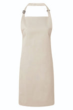 Natural Sustainable Bib Apron (No Pockets)