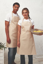 Artisan Collection by Reprime Khaki Sustainable Bib Apron (No Pockets)