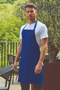 Natural Sustainable Bib Apron (No Pockets)