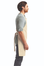 Natural Sustainable Bib Apron (No Pockets)