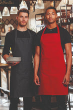 Artisan Collection by Reprime Khaki Sustainable Bib Apron (1 Pocket w/ Pencil Divide)