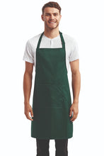 Artisan Collection by Reprime Green Colours’ Sustainable Bib Apron (1 Pocket w/ Pencil Divide)