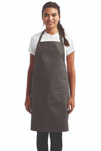 Artisan Collection by Reprime Dark Grey Colours’ Sustainable Bib Apron (1 Pocket w/ Pencil Divide)