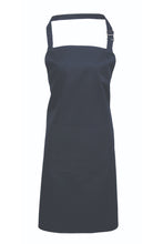 Navy Sustainable Bib Apron (1 Pocket w/ Pencil Divide)