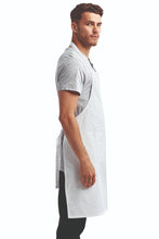 White Sustainable Bib Apron (1 Pocket w/ Pencil Divide)