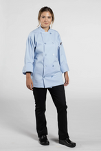 Sky Blue Orleans Chef Coat