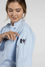 Sky Blue Orleans Chef Coat