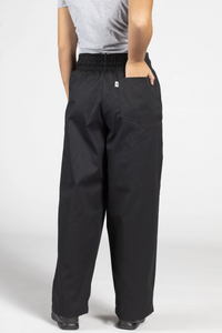 Black Classic Chef Pant (3")