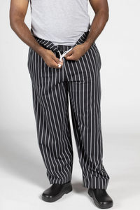 Chalk Stripe Classic Chef Pant (3")