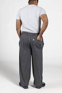 Chalk Stripe Classic Chef Pant (3")