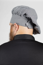 Houndstooth Twill Chef Hat