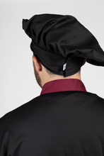 Black Twill Chef Hat