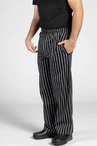 Chalk Stripe Classic Chef Pant (2")