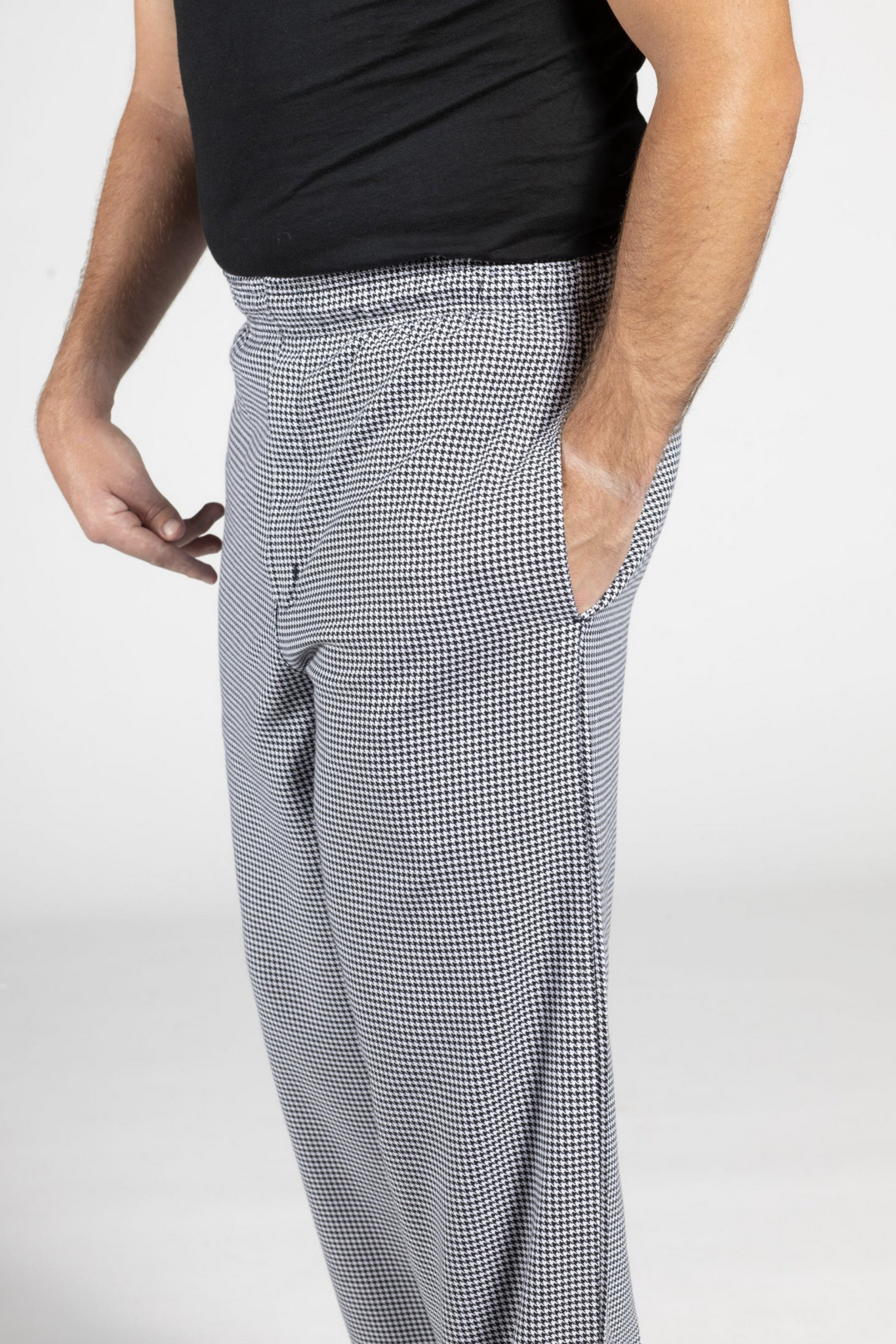Checkered Chef Pants Men Near Me Classic Houndstooth Chef Pants