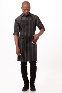 Presidio Black Bib Apron