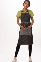 Manhattan Black Denim Bib Apron