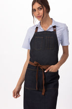 Memphis Indigo Blue Denim Bib Apron