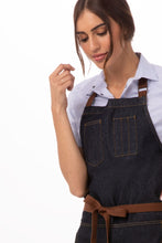 Memphis Indigo Blue Denim Bib Apron