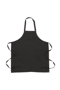 Rockford Steel Grey Bib Apron