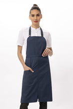 Brio Blue Bib Apron