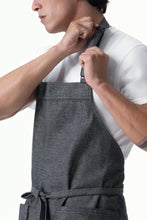 Utility Black Natural Bib Apron