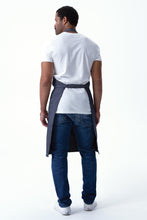 Utility Navy Natural Bib Apron