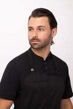 Brio Black Chef's Bib Apron