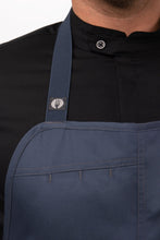Brio Blue Chef's Bib Apron