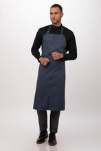 Brio Blue Chef's Bib Apron