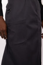 Brio Charcoal Chef's Bib Apron