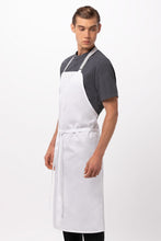 Brio White Chef's Bib Apron
